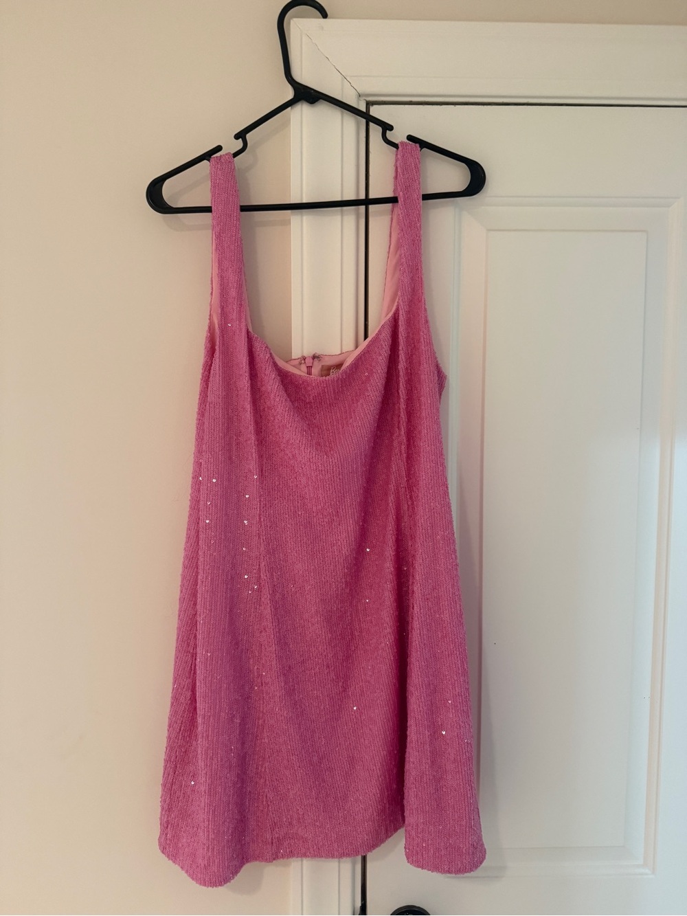 Show Me Your MuMu Pink Sequin Mini Dress